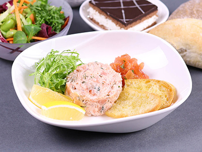 Rillettes de salmón